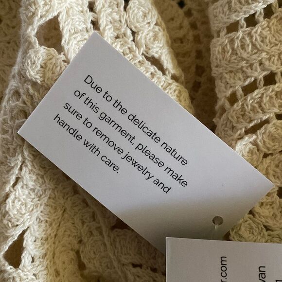 🆕 Petite Crochet Cardigan Sweater
ELLA Rafaella 
￼ - Picture 10 of 12